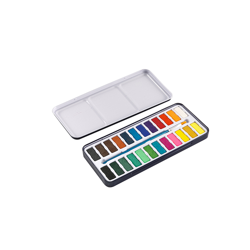 Comment utiliser une aquarelle avec une boîte de peinture?