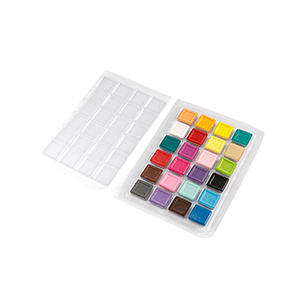 24 couleurs Solide Eco Friendly Aquarelle