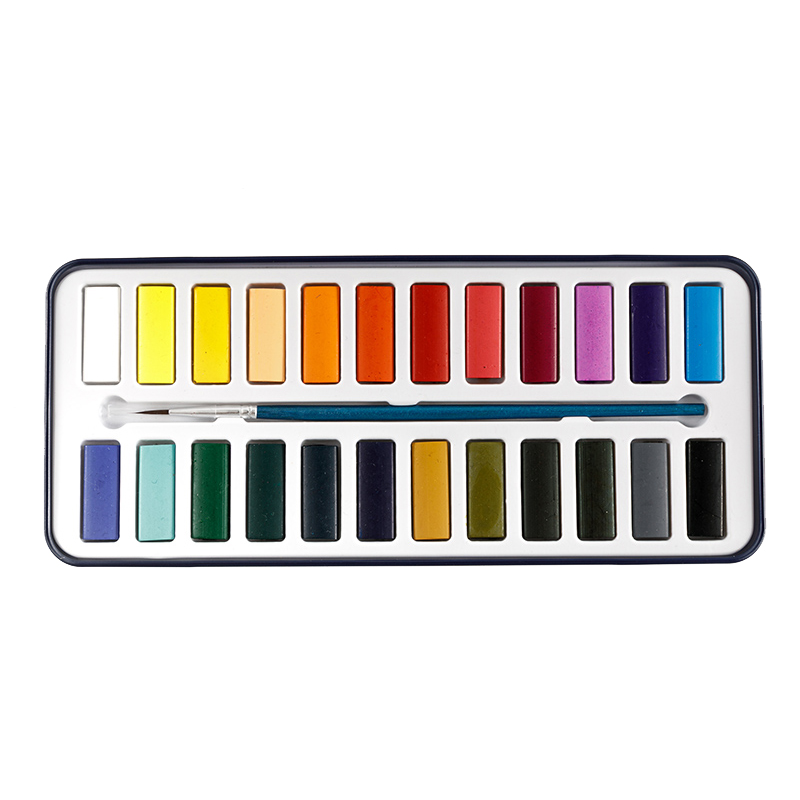 Peinture aquarelle 24 couleurs Amazon Hot Sales