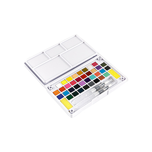 Set de peinture aquarelle pliable 36 couleurs